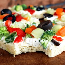 Veggie Pizza Appetizer