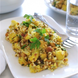 Roasted Curried Cauliflower Mix