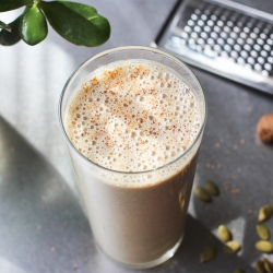 Banana Smoothie with Nuts and Seeds