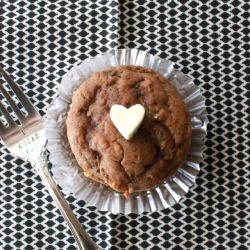 Zucchini Carrot Chobani Muffins