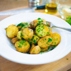 Sauteed Fingerling Potatoes