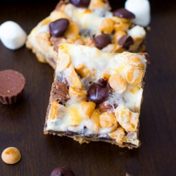 Peanut Butter S’more Bars