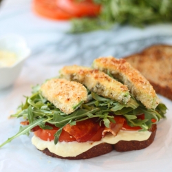 Fried Avocado Sandwiches