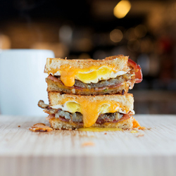 The Breakfast Grilled Cheese