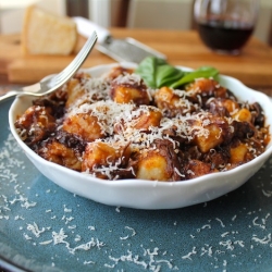 Parmesan Gnocchi w/ Short Rib Ragu