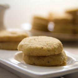 Cardamom Semolina Shortbread