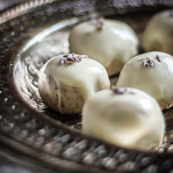 Lavender White Chocolate Truffles