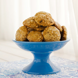 Orange, Seeds and Oats Cookies