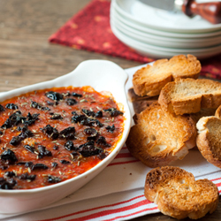 Baked Chèvre with Toast