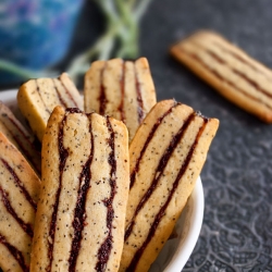 Poppyseed Ribbon Cookies