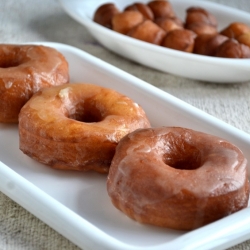 Eggless Krispy Kreme Donuts