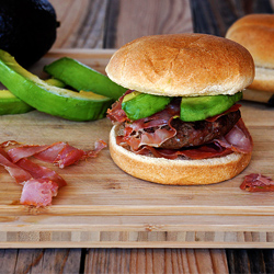 Avocado Prosciutto Burger