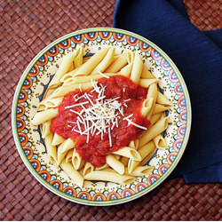 A Sweet Homemade Pasta Sauce