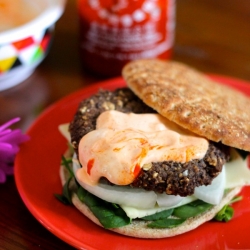 Baked Black Bean Burgers