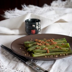 Green Beans with Sesame Seeds