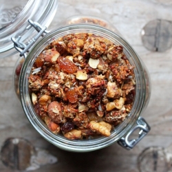 Banana Nut Quinoa Granola