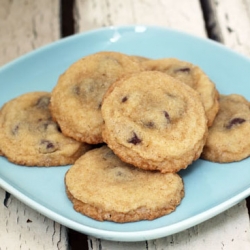 Chocolate Chip Amish Puff Cookies