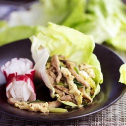 Moo Shu Pork Lettuce Wraps