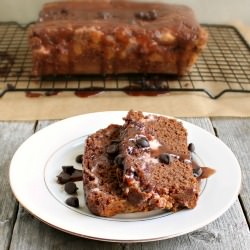 Chocolate Cake with Cherry Swirl