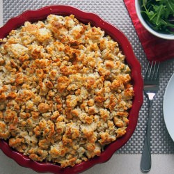 Chicken Pie With Parmesan Crumble