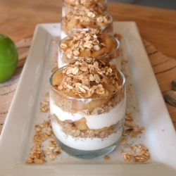 Cinnamon Apple Quinoa Parfait