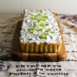 Lime & Coconut Cream Tart