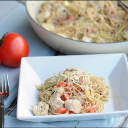 Artichoke Chicken Pasta