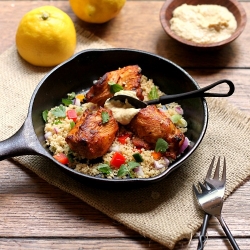 Chipotle Chicken and Couscous