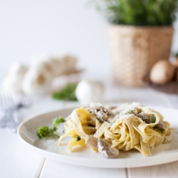 Tagliatelle with Mushrooms