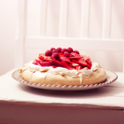 Classic Red Fruit Pavlova