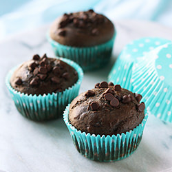 Chocolate-Banana Muffins