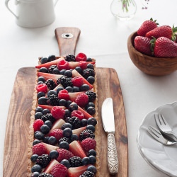 Tart with Fresh Berries