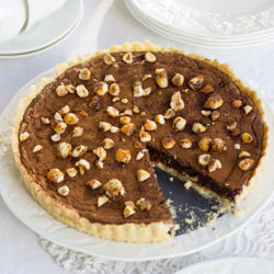 Chocolate and Hazelnut Tart