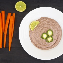 Oil-Free Vegan Black Bean Dip