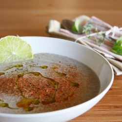 Cauliflower Mushroom Soup