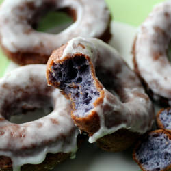 Ube Doughnuts (Purple Spudnuts)