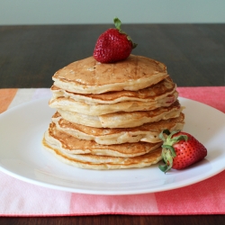 Strawberry Banana Pancakes