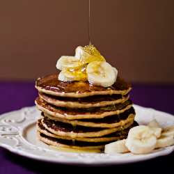 Oatmeal and Banana Pancakes