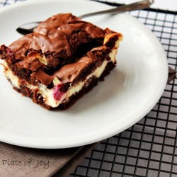 Raspberry Cheesecake Brownie