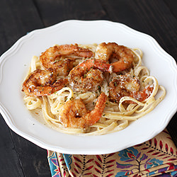 Crispy Cajun Shrimp Pasta