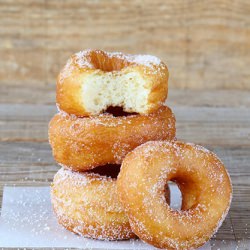 Baked or Fried Sweet Donuts