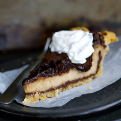 Gluten Free Layered Brownie Pie