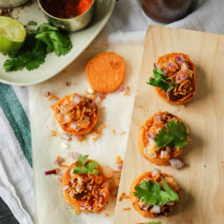 Sweet Potato Chaat Bites