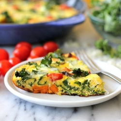 Sweet Potato Kale Frittata