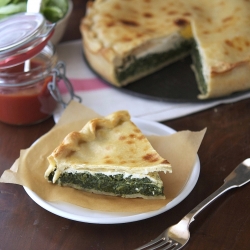 Green and Ricotta Pie