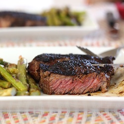 Coffee Rubbed Steak