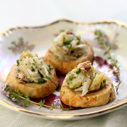 Crab Appetizers (Savory Cookies)