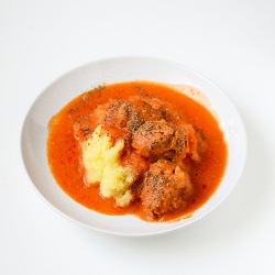 Beef Meatballs with Tomato Sauce