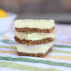 Raw Lemon Bars