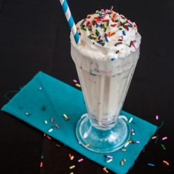 Boozy Birthday Cake Shake